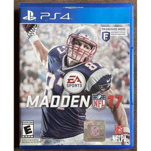 Madden NFL 17 (Sony PlayStation 4, 2016) - No manual